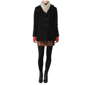 Rag & Bone Classic Duffle Coat Black